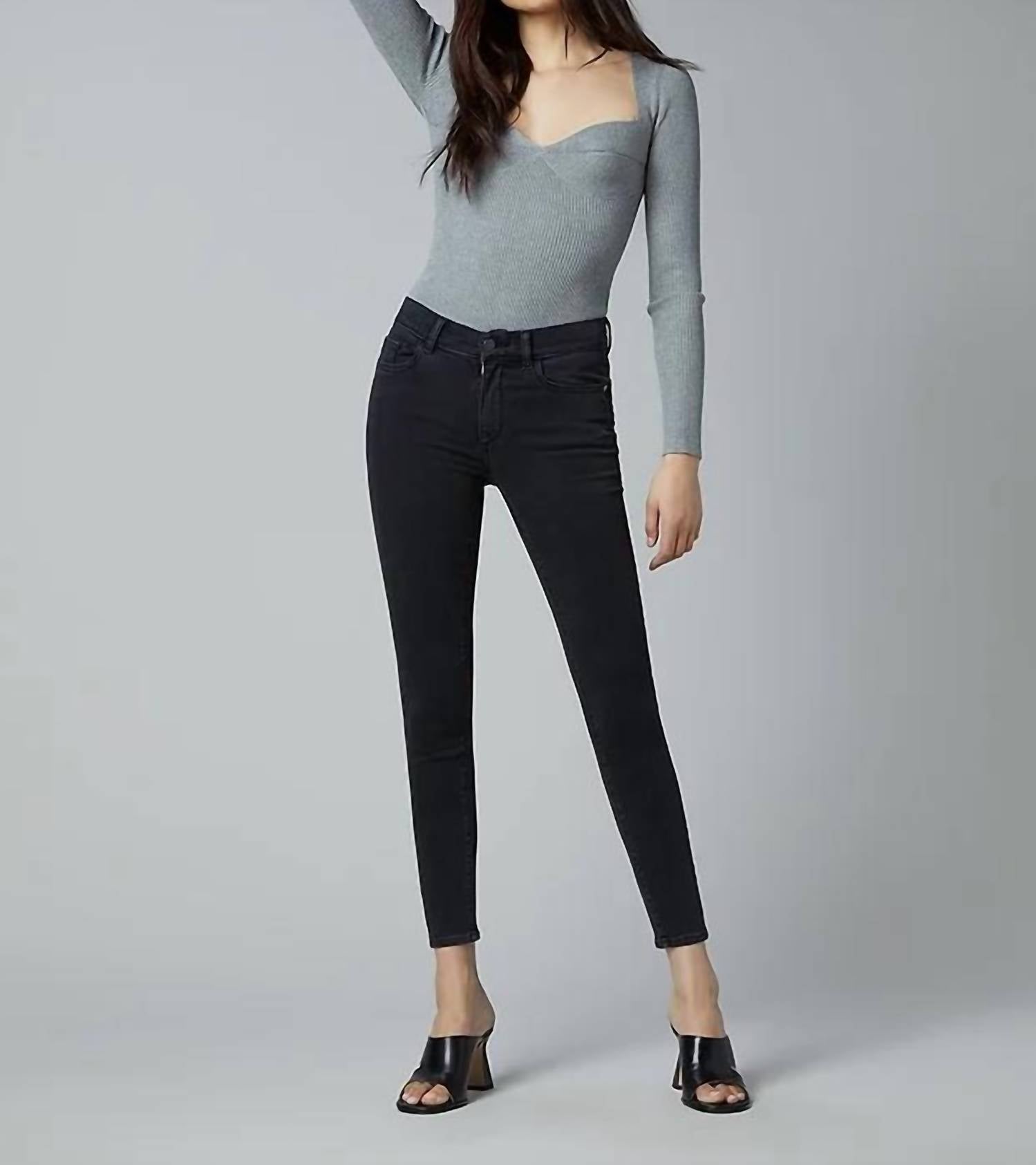 FLORENCE SKINNY: MID RISE INSTASCULPT ANKLE