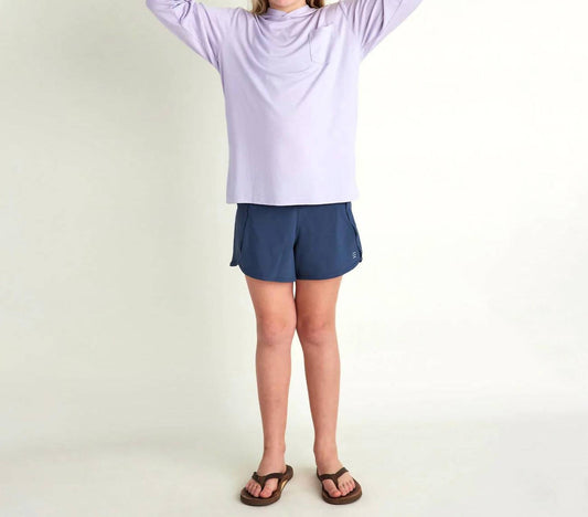 Free Fly - Girls' Bamboo Lined Breeze Short