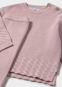 Mayoral - Girl's Sweater Knit Pants Set