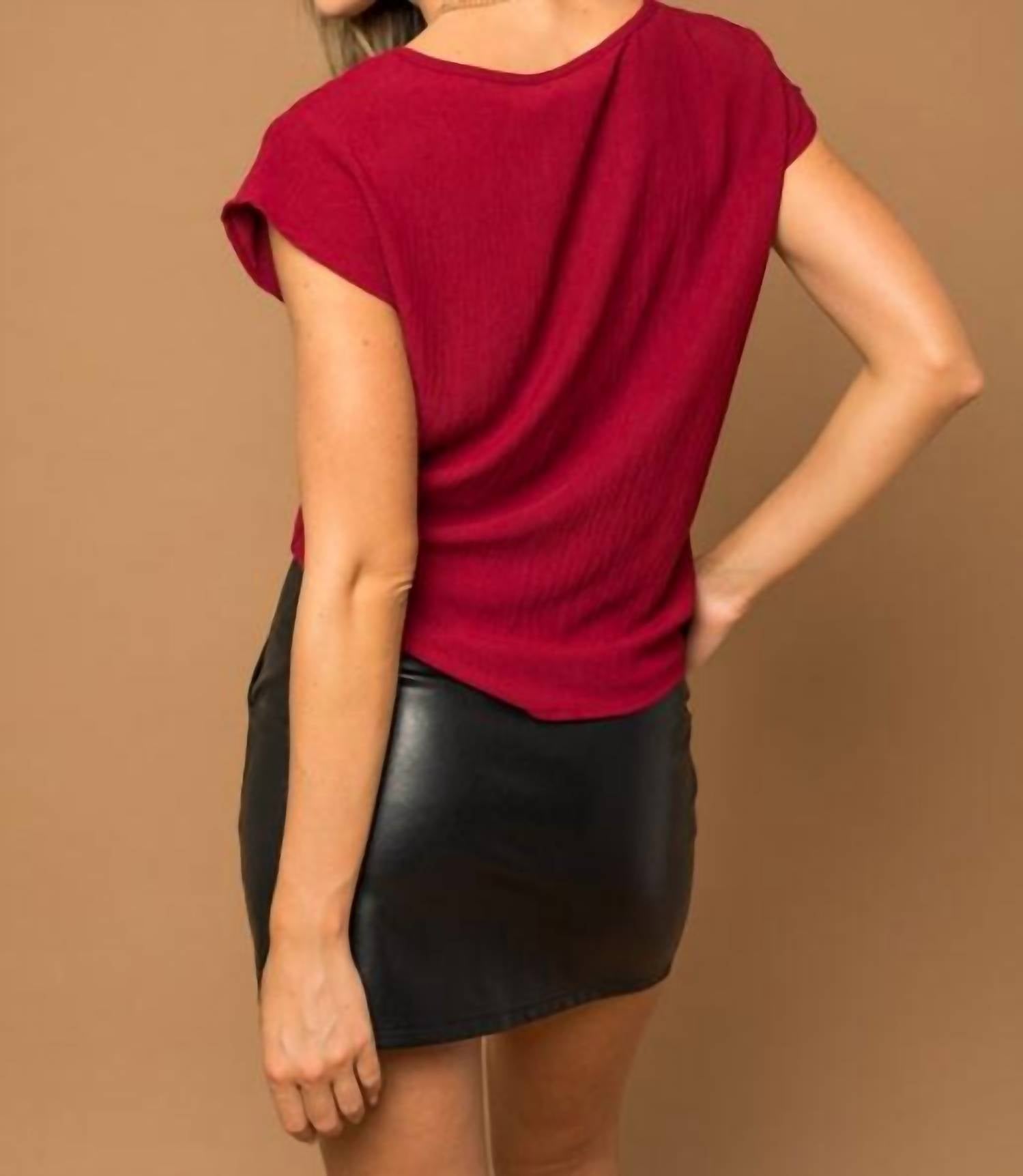 Basic Burgundy