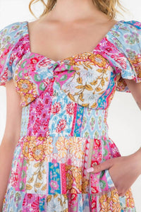 Thml - Printed Tiered Dress