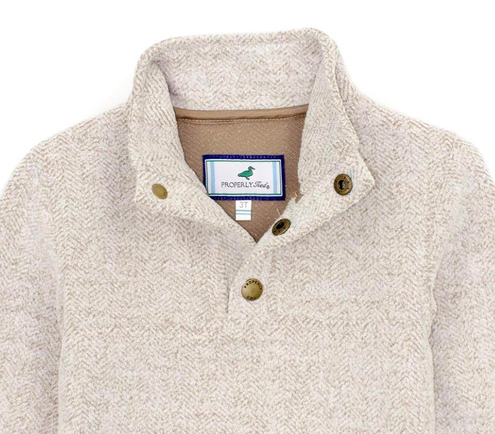 Properly Tied - Boy's Upland Pullover Jacket