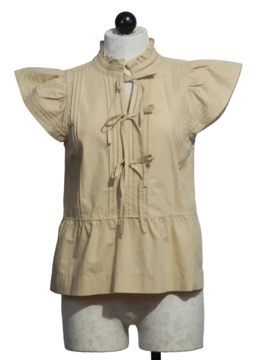 Melissa Nepton - Crissy Tie Front Top