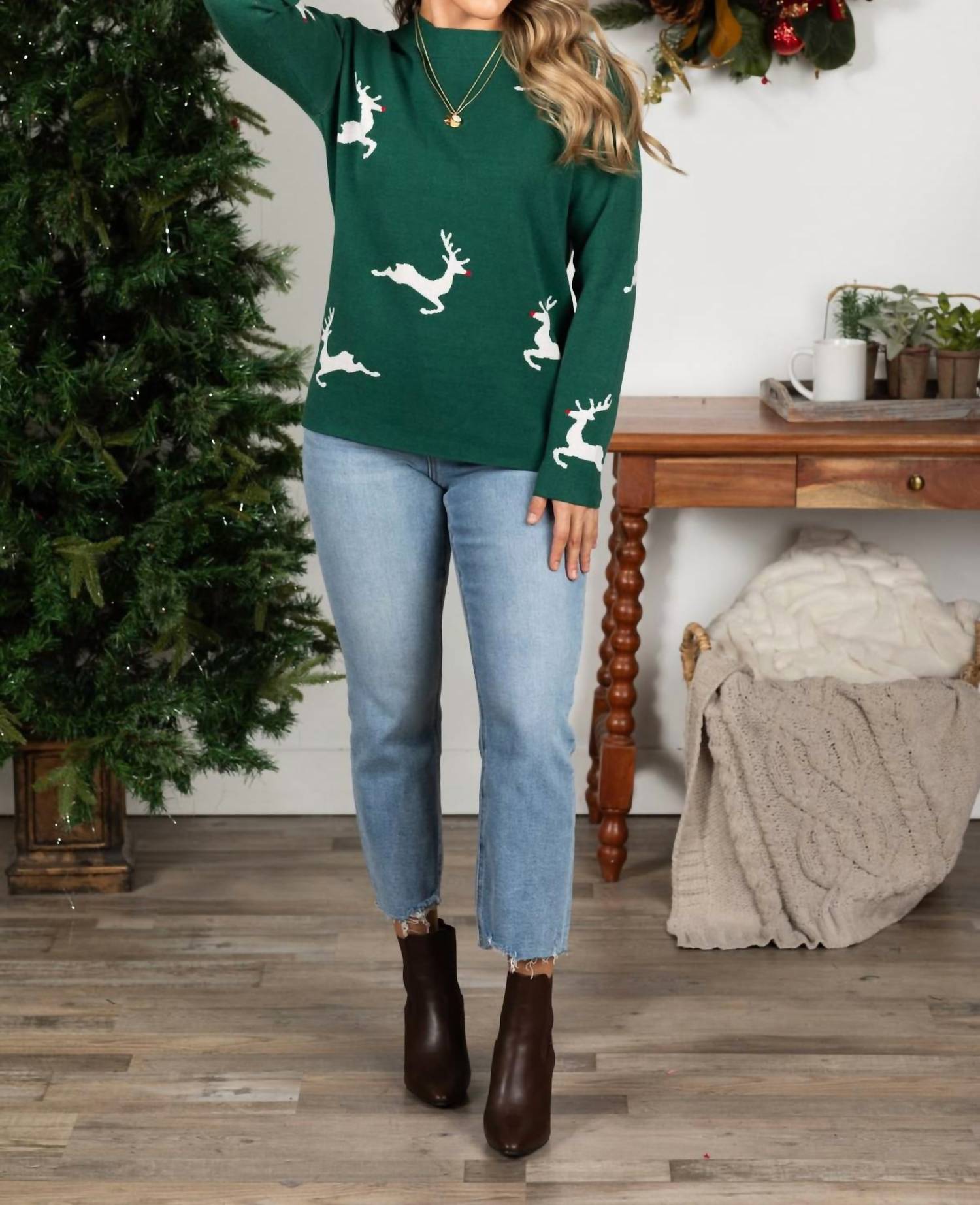 Staccato - Reindeer Sweater