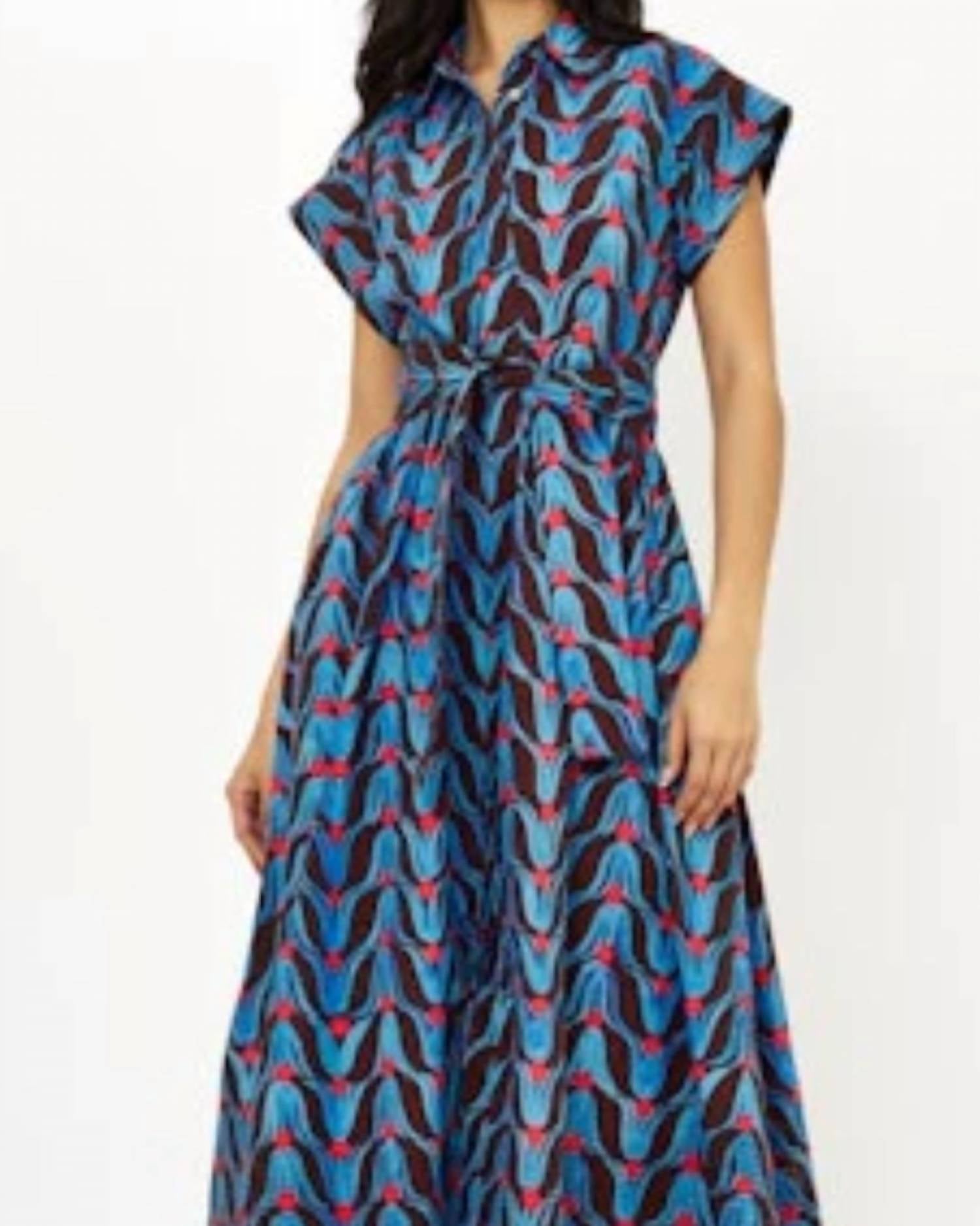 Oliphant - Belted Shirt Dress
