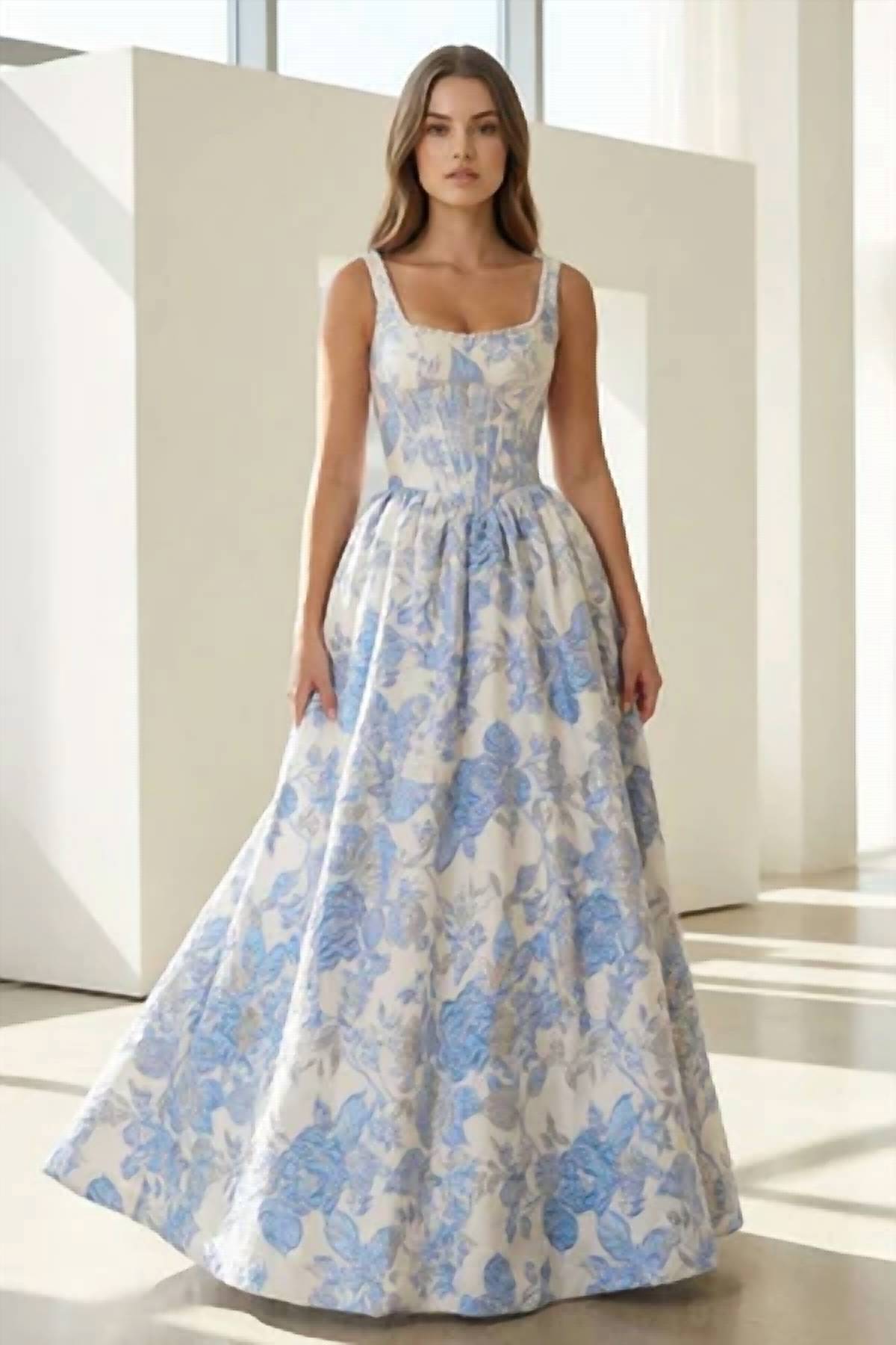 Couture Lee - Brocade Ball Gown Prom Dress