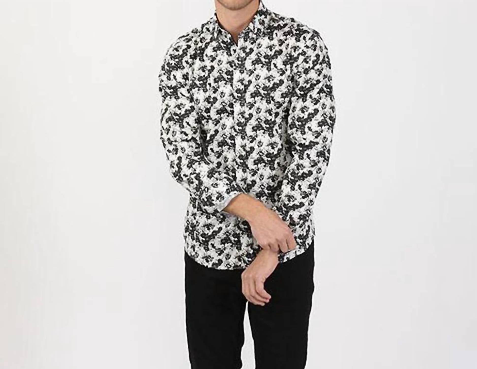 Eight X - Rose Button Down Shirt