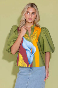 Alden Adair - Ali Puff Sleeves Top
