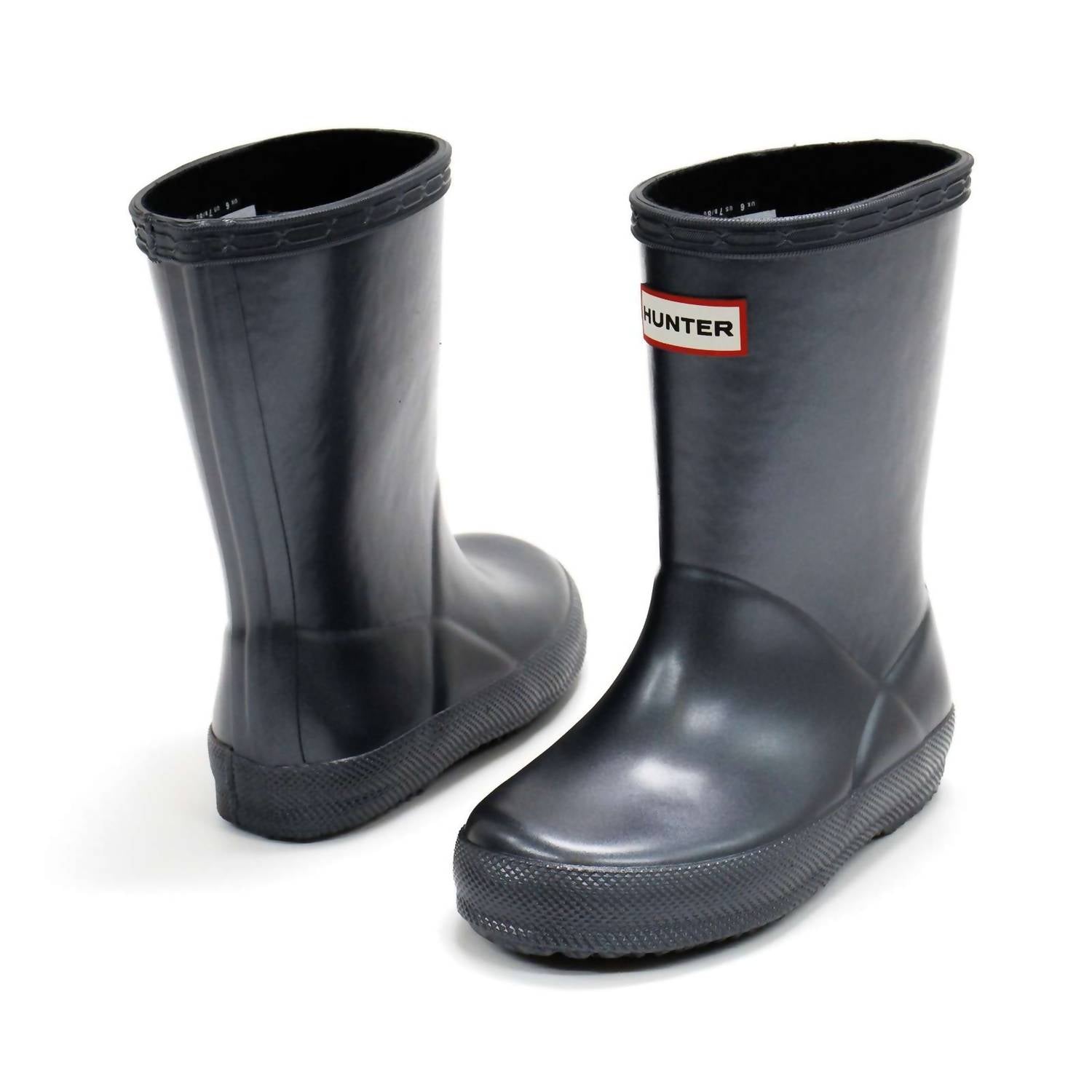 HUNTER Boys First Classic Original Nebula Rain Boots in black - kids' shoe - view 5