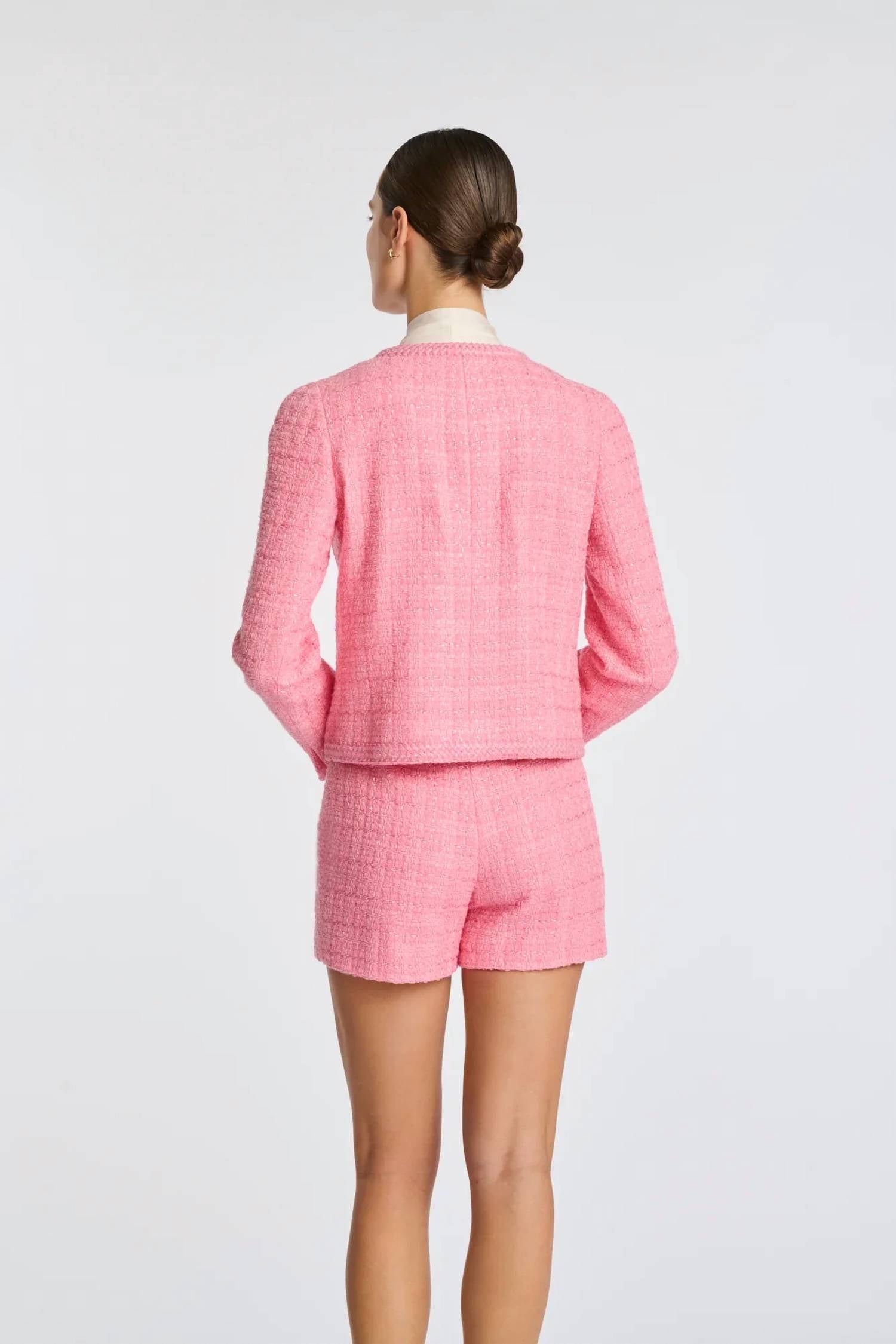 Weill - Tweed Jacket With Braid Galonnee