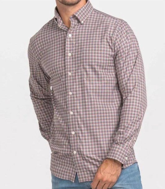 Southern Shirt Company - Belmont Plaid Long Sleeve Dress Shirt