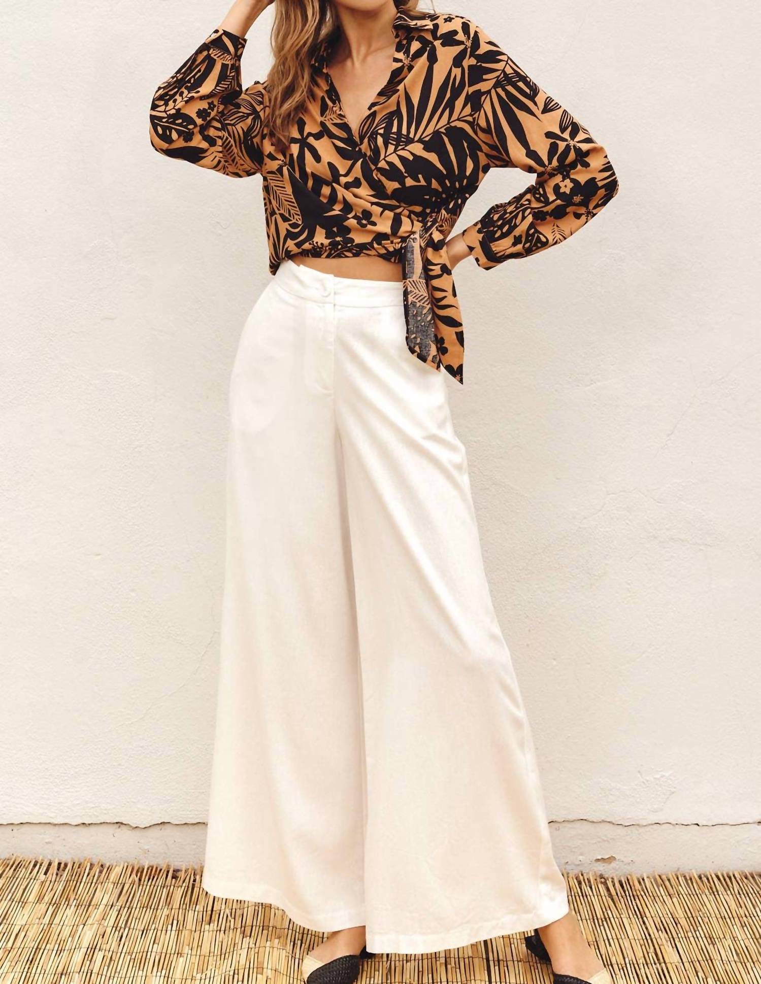 Dress Forum - Wide Leg Linen Pants