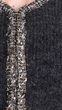 Rag & Bone - Davies Metallic-Trim Cardigan
