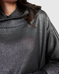 ALEMBIKA Roxy Pullover Top in silver - women's blouse - view 8