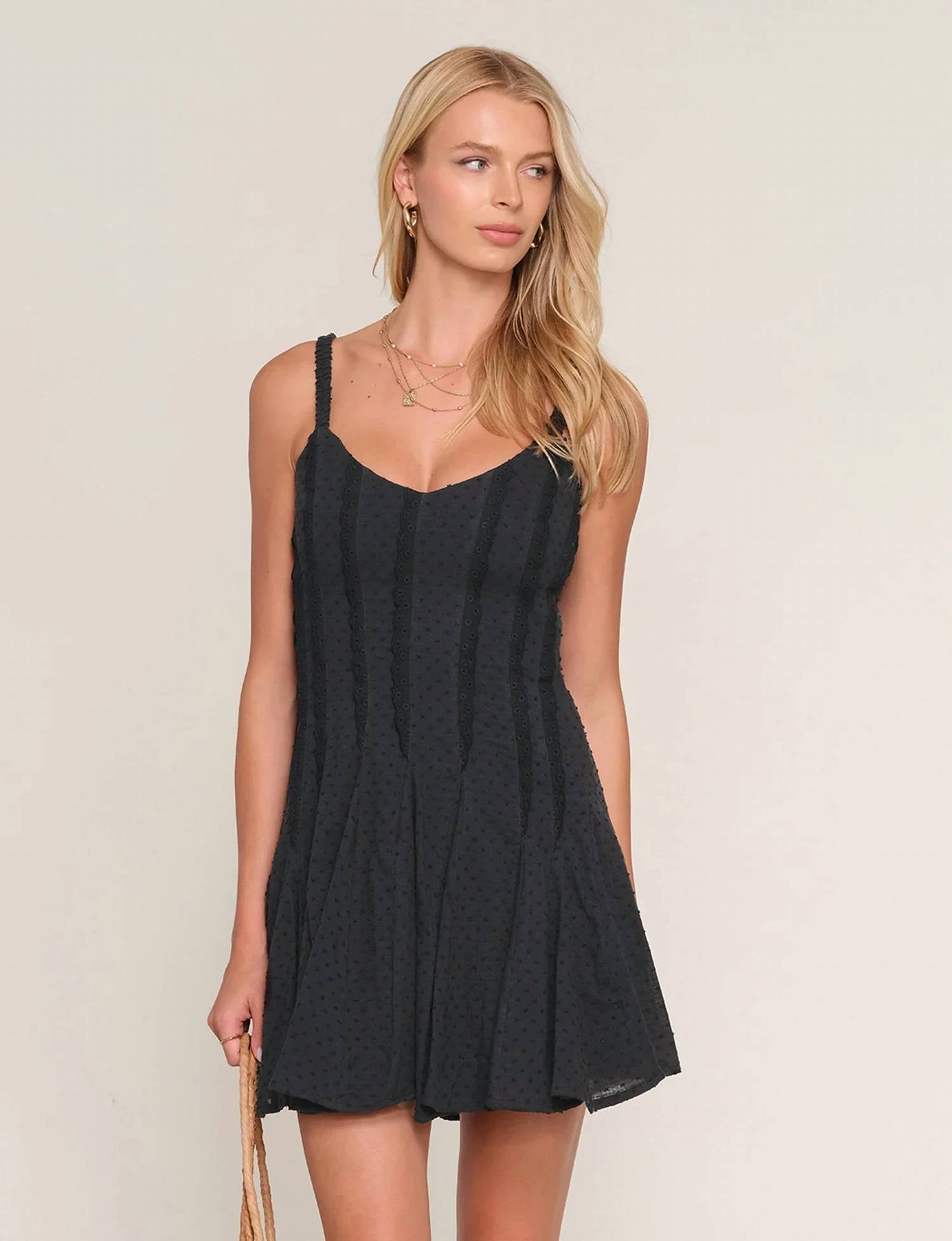 Heartloom - Eula Scalloped Mini Dress