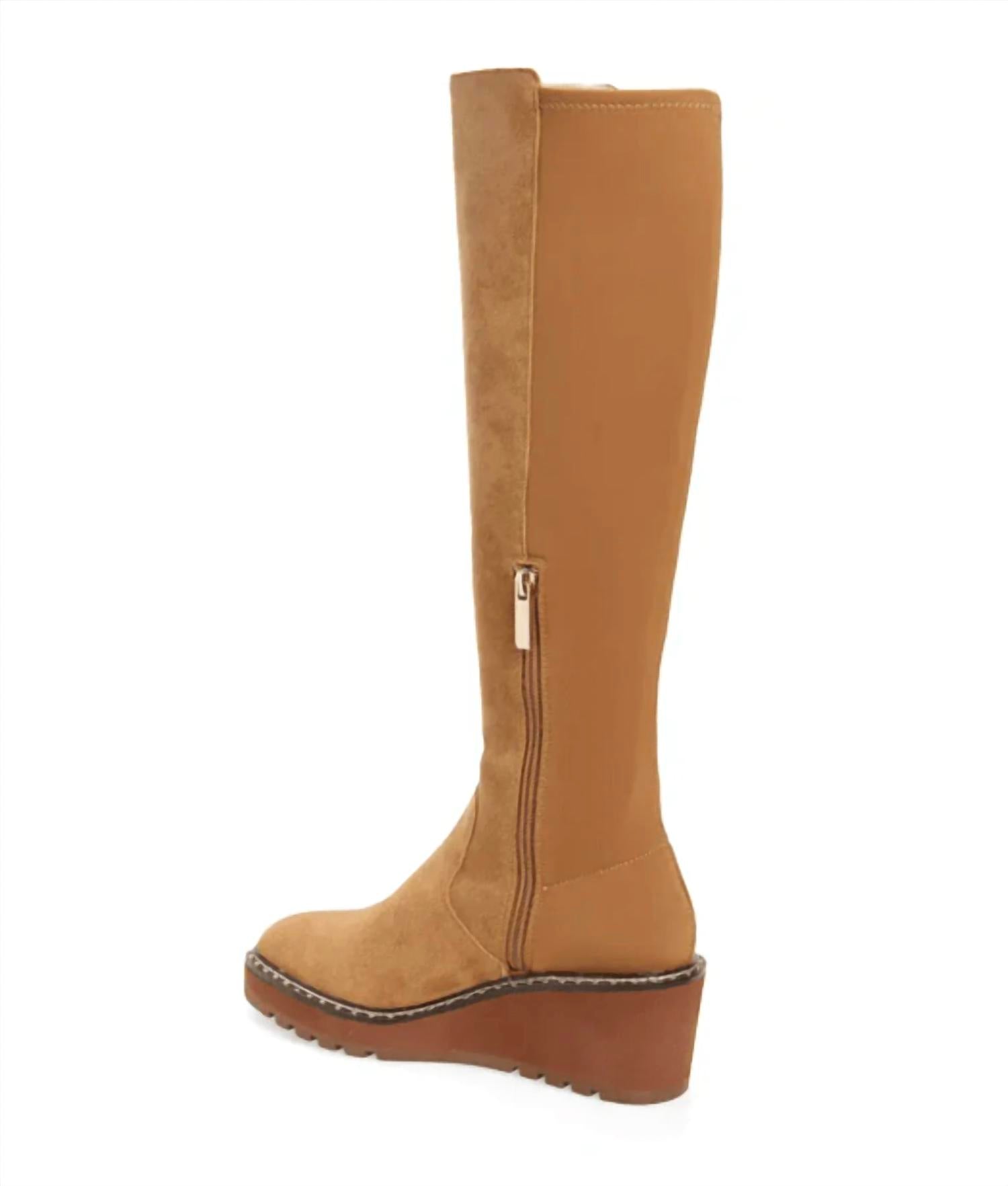 CECELIA NEW YORK Women's Gerber Boots in nutella - women's shoe - alternate view