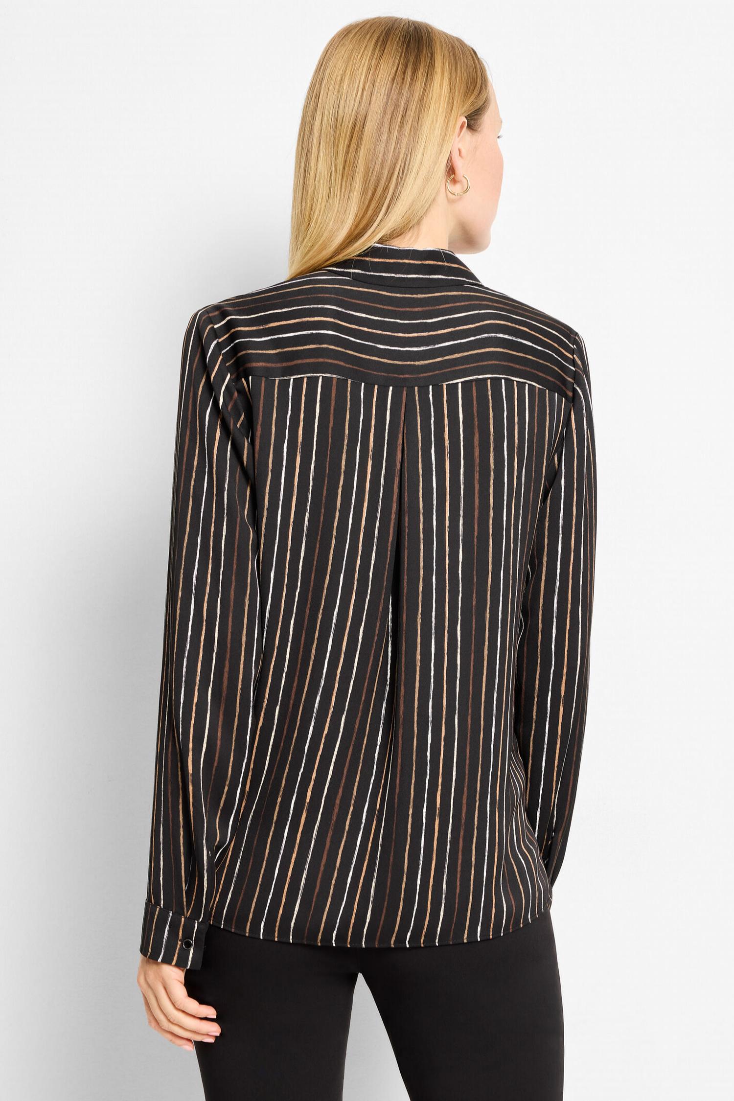 Nic + Zoe - Mini Painted Stripe Shirt