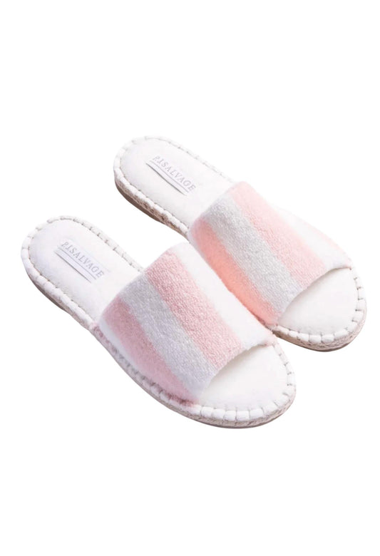 Pj Salvage - Resort Striped Essential Slides