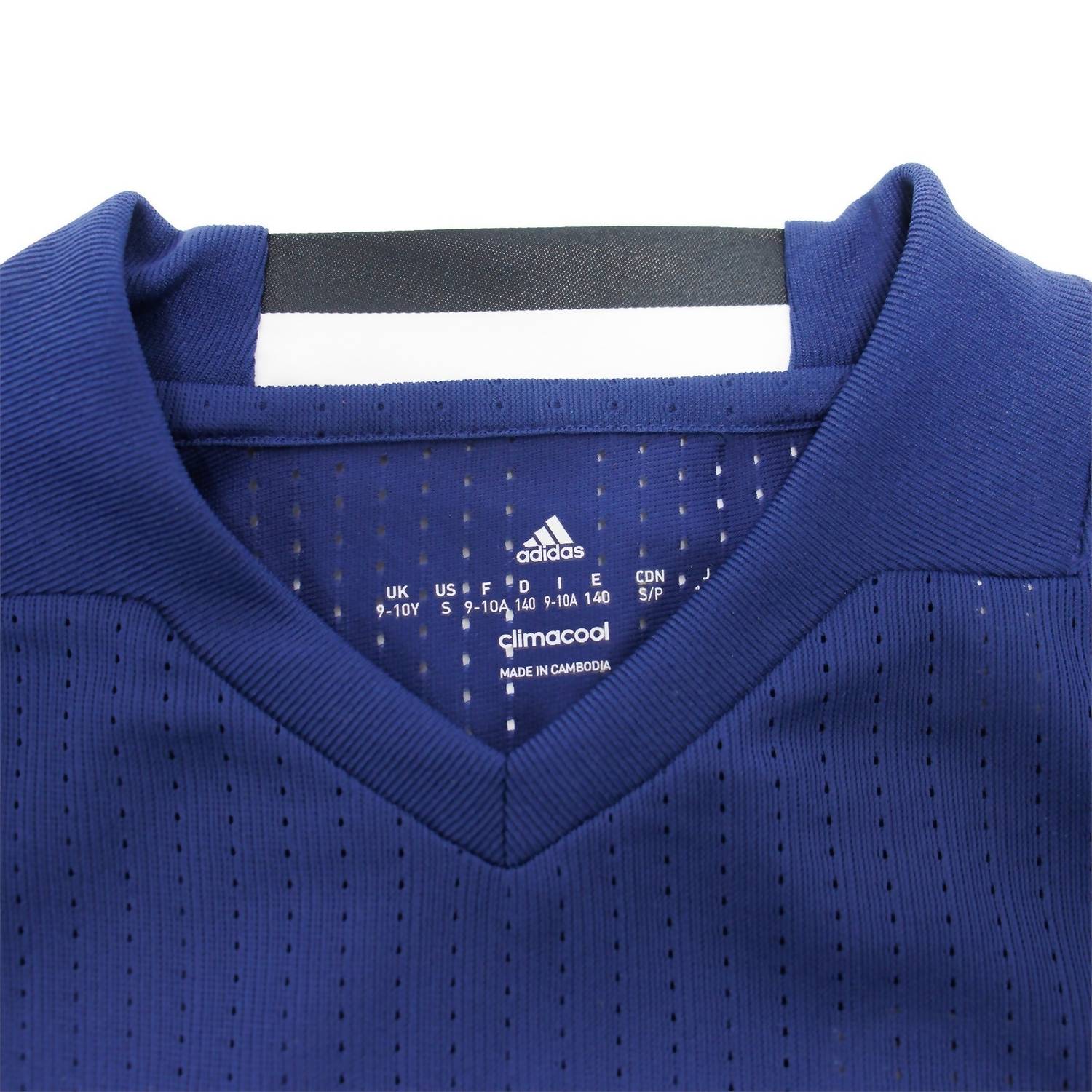 adidas Boy's Condivo 16 Short Sleeve Jersey in dark blue - kids' t-shirt - view 6