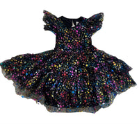 Lola + The Boys - Shining Rainbow Star Tulle Dress