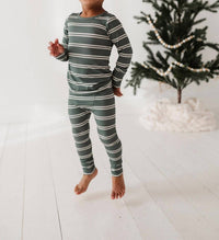Babysprouts - Kid's Pine Stripe Long Sleeve Lounge Set