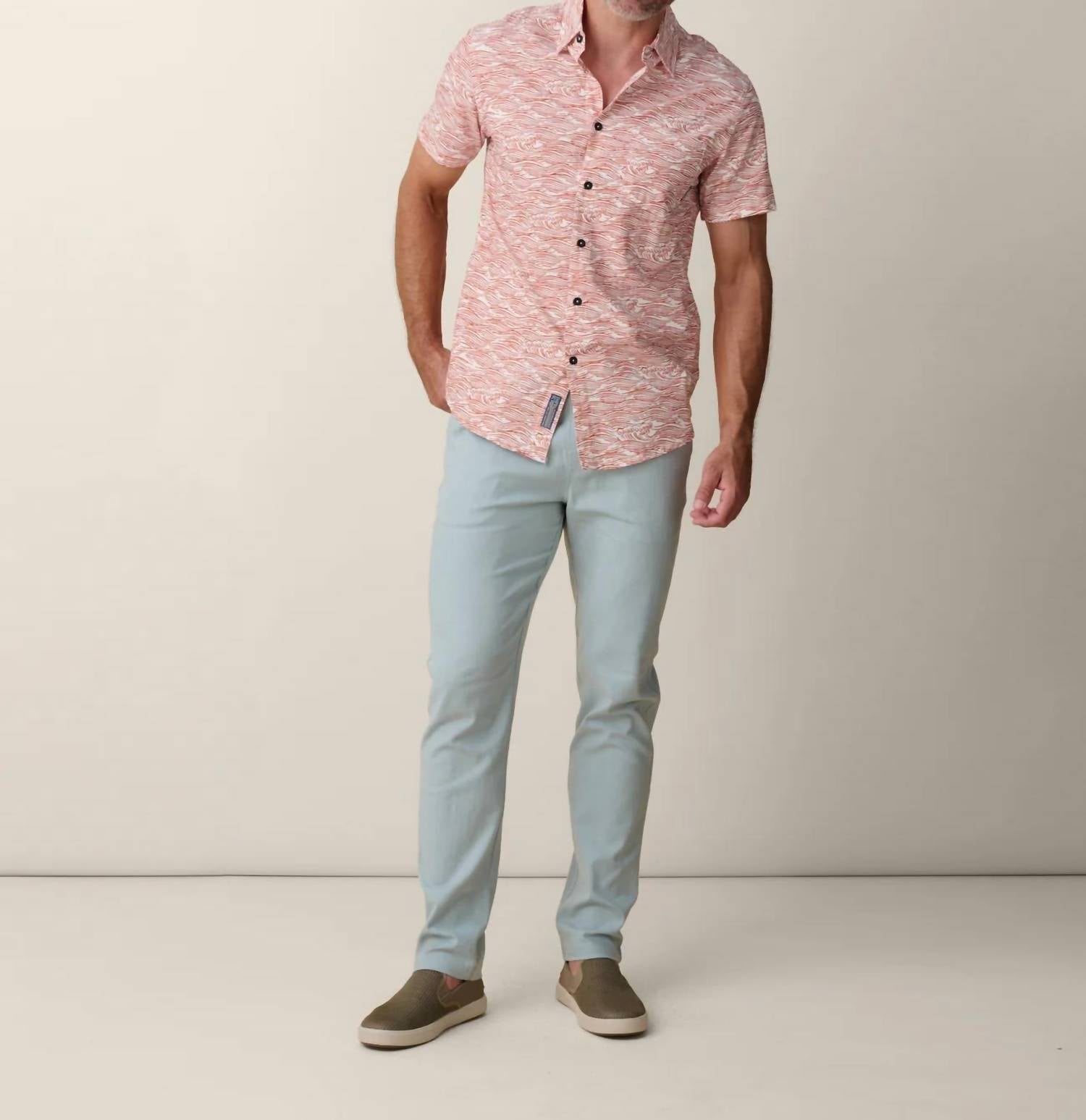 Baja Llama - Roll Tides 7-seas Button Up Shirt