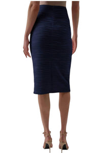 Joseph Ribkoff - High-waist Midi Pencil Skirt