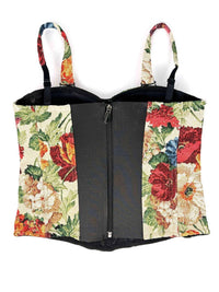 Productseeker Women's Elegant Retro Palace-style Tube Top in multi colored - women's shirt - alternate view