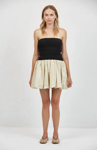 A.Ren - Giselle Bubble Bandeau Mini Dress