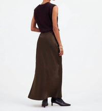 Madewell - Satin Maxi Slip Skirt