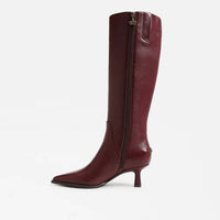 Circus by Sam Edelman Women's Yulia Knee High Boots in chianti leather - women's shoe - view 4