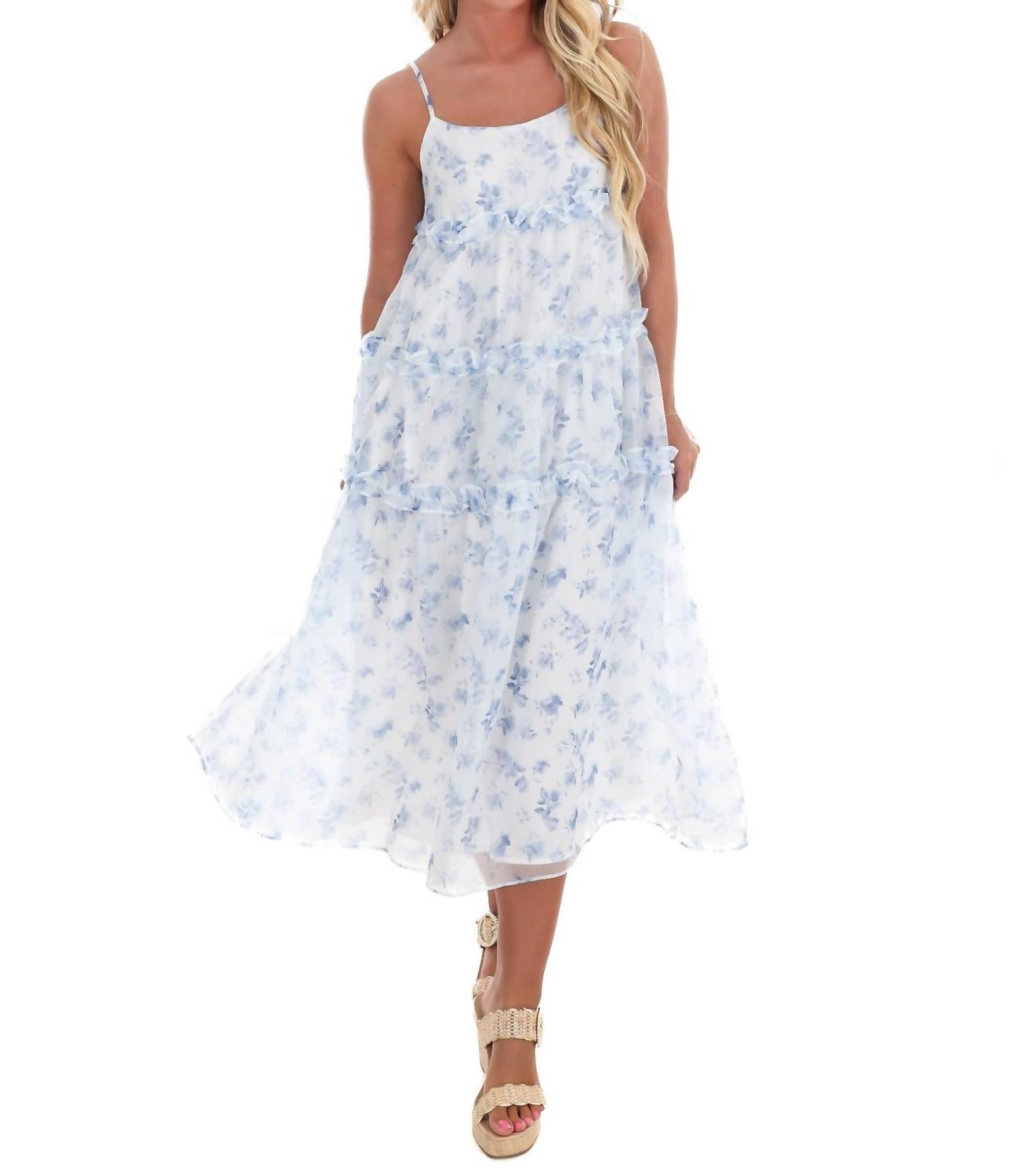 Storia - Fresh Air Floral Midi Dress