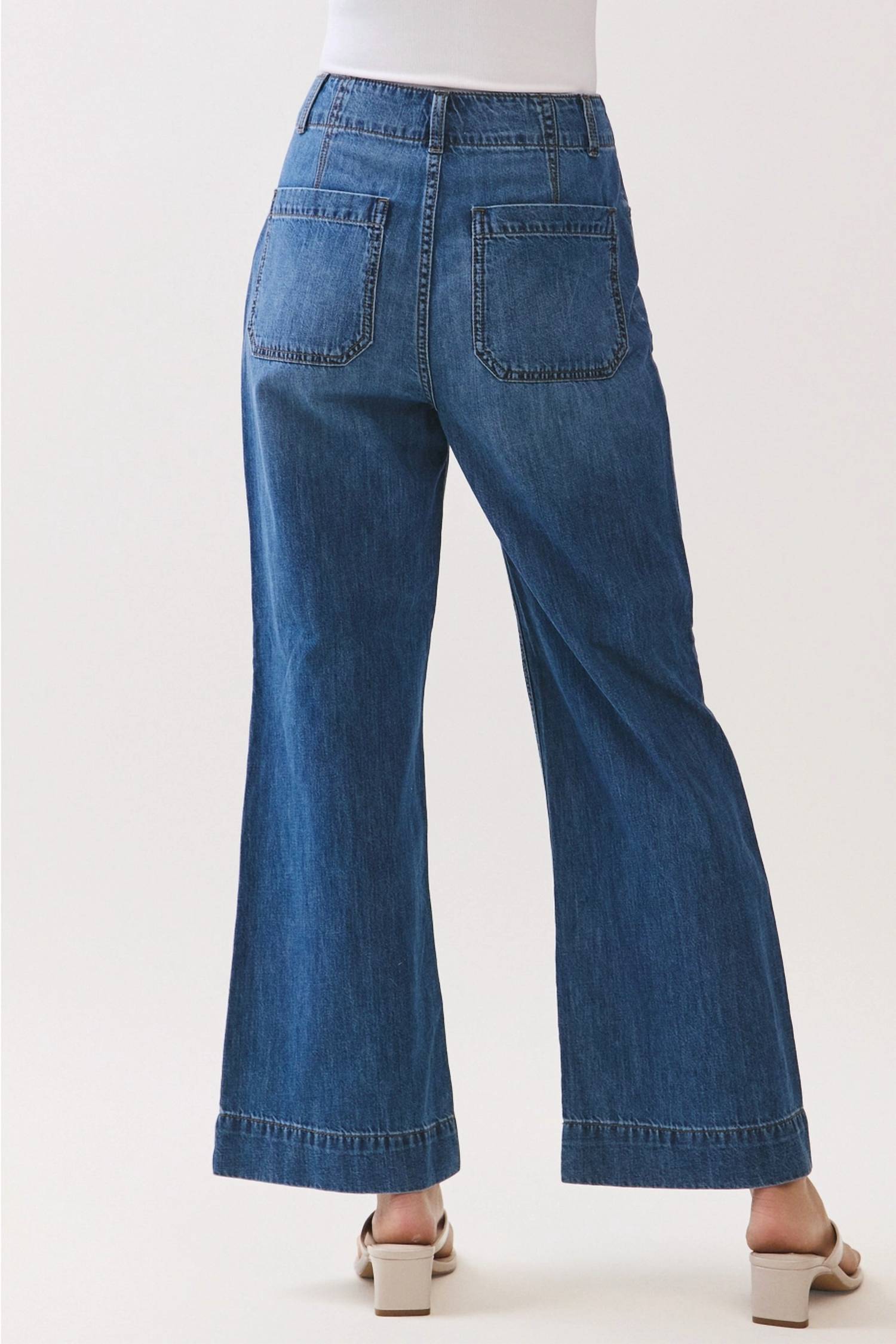Letter To Juliet - Rosa A-line Darted Jeans
