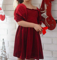 Little Grey - Hand Smocked Dress