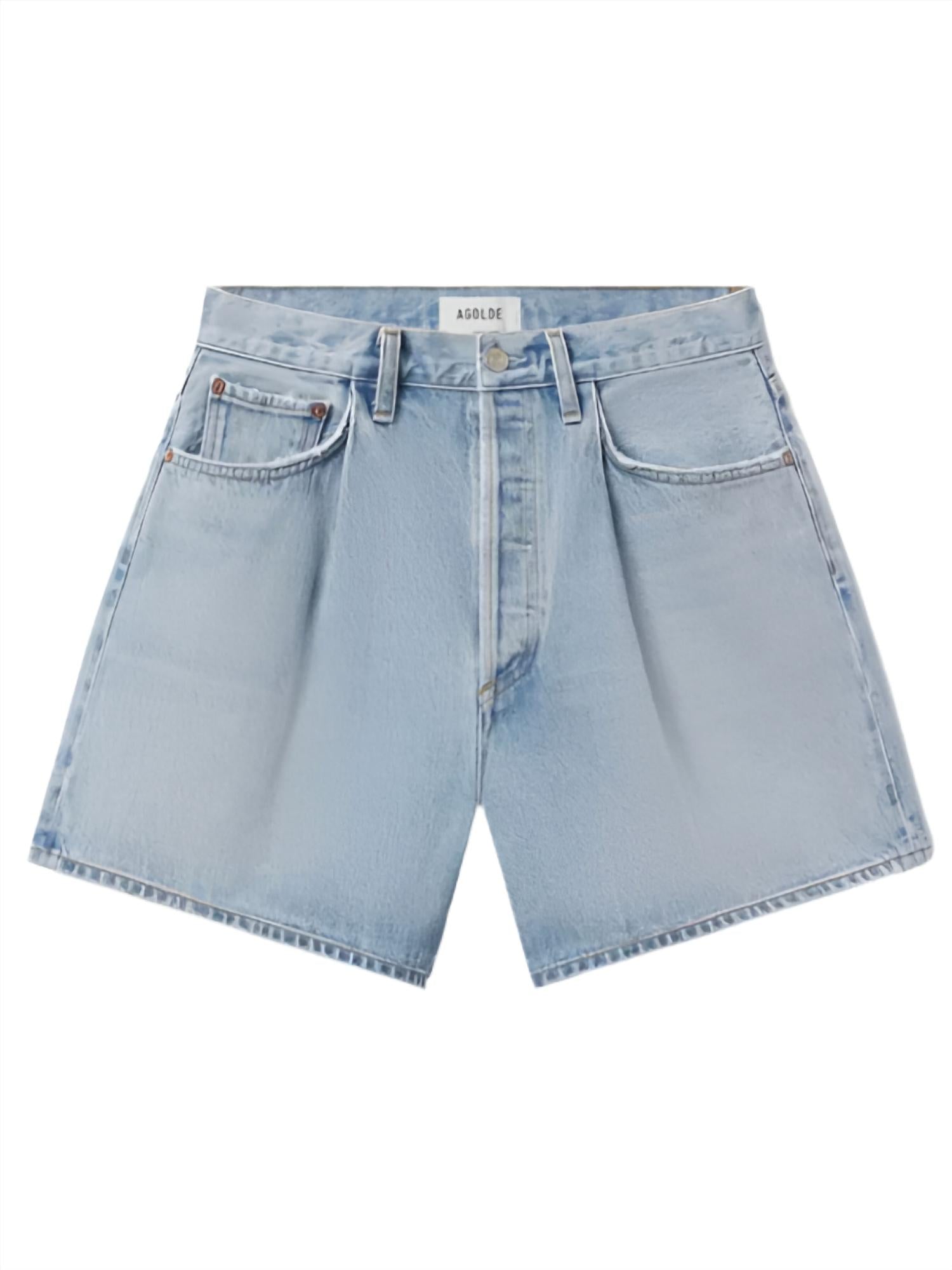 Agolde - Rhoda Pleated A-line Short