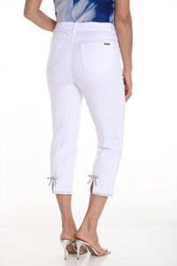 Frank Lyman - Slim Fit Cropped Pant