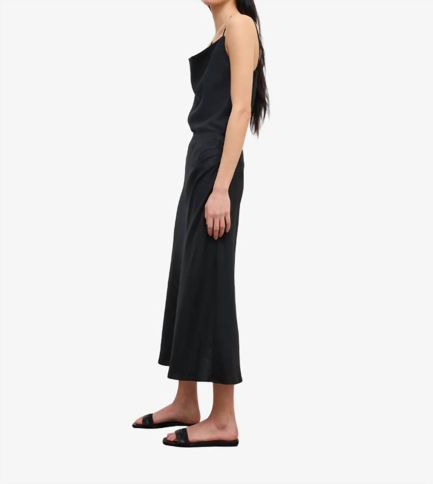 House Of Dagmar - Draped Midi Skirt