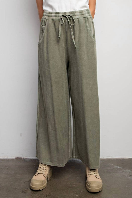 Easel - Teri Wide Leg Pants