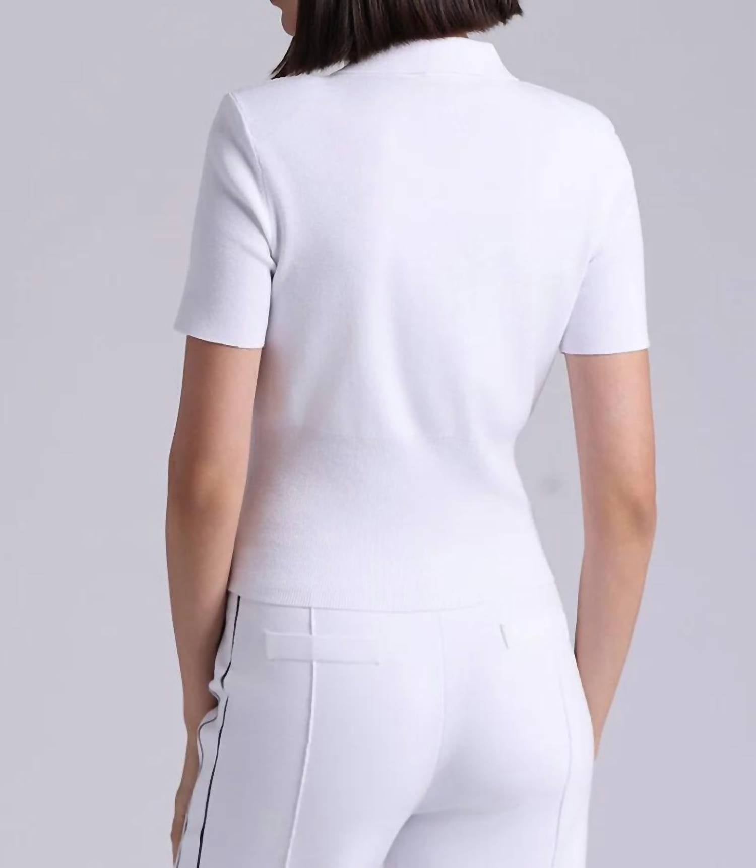 Minnie Rose - Short Sleeve Collared Shirt With Pockets