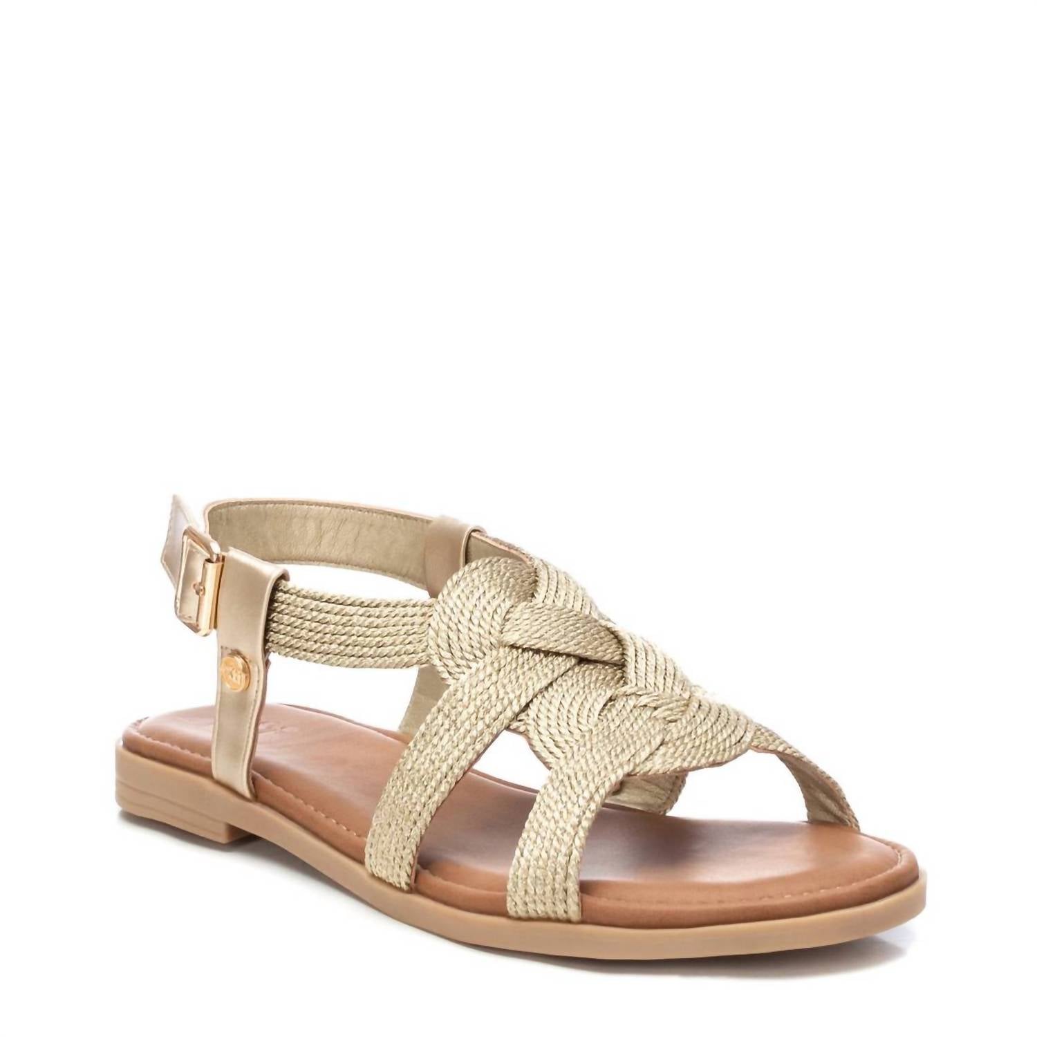Xti - WOMEN'S BRAIDED FLAT SANDALS