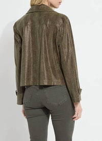 Lysse - Emory Vegan Suede Moto Jacket