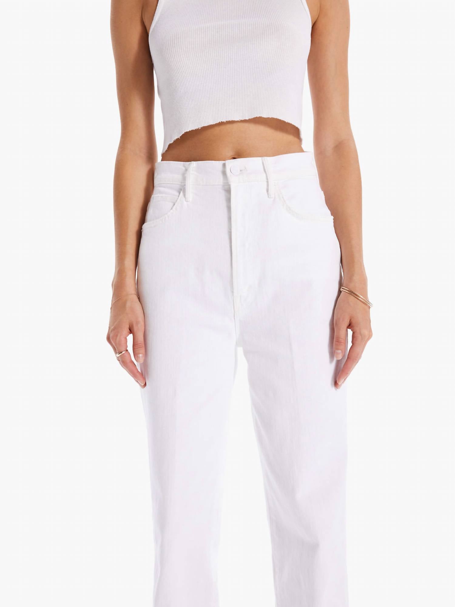 Mother - HIGH WAISTED TUNNEL VISION ANKLE JEAN