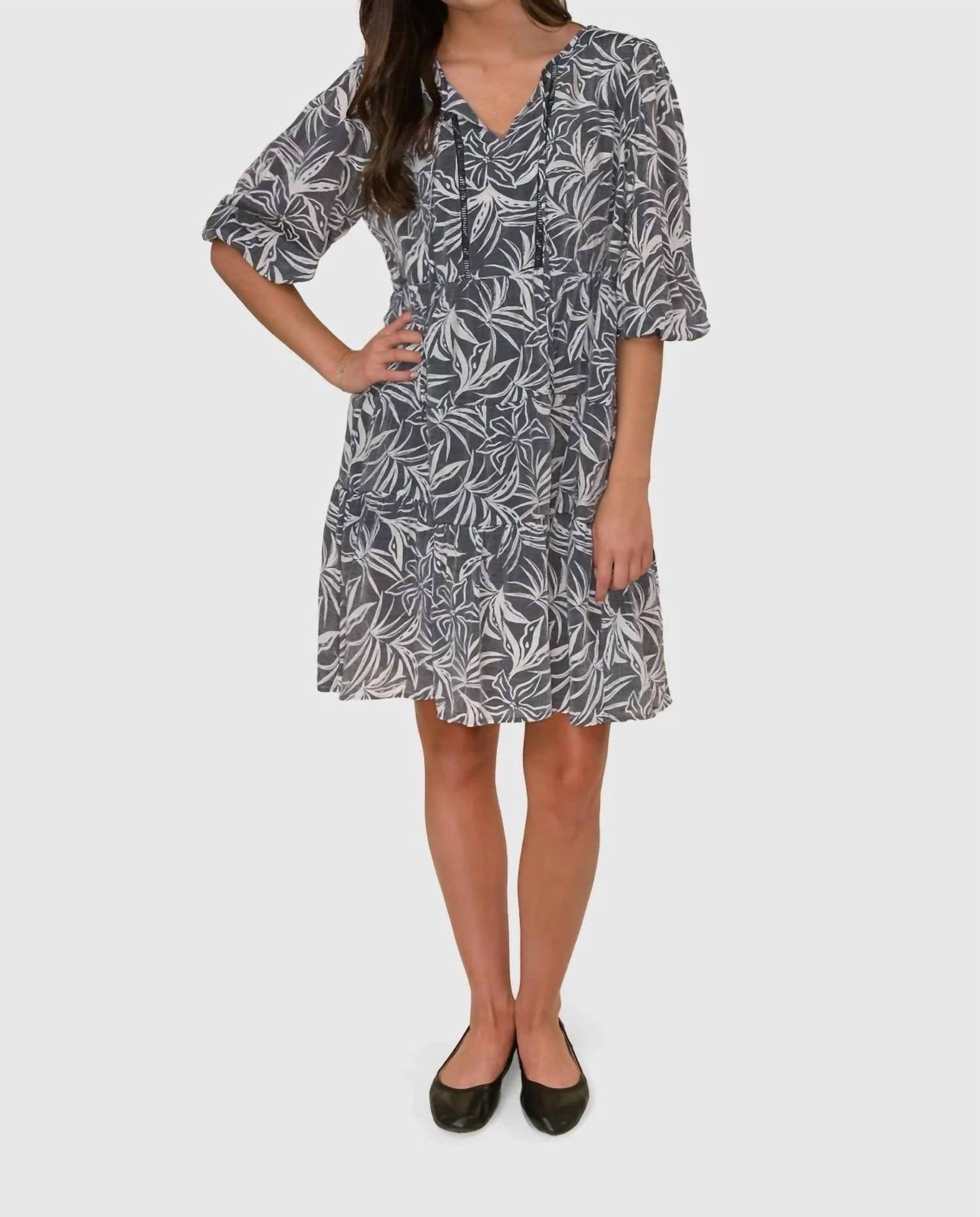 Pine Apparel - Arrayed In Crochet Dress
