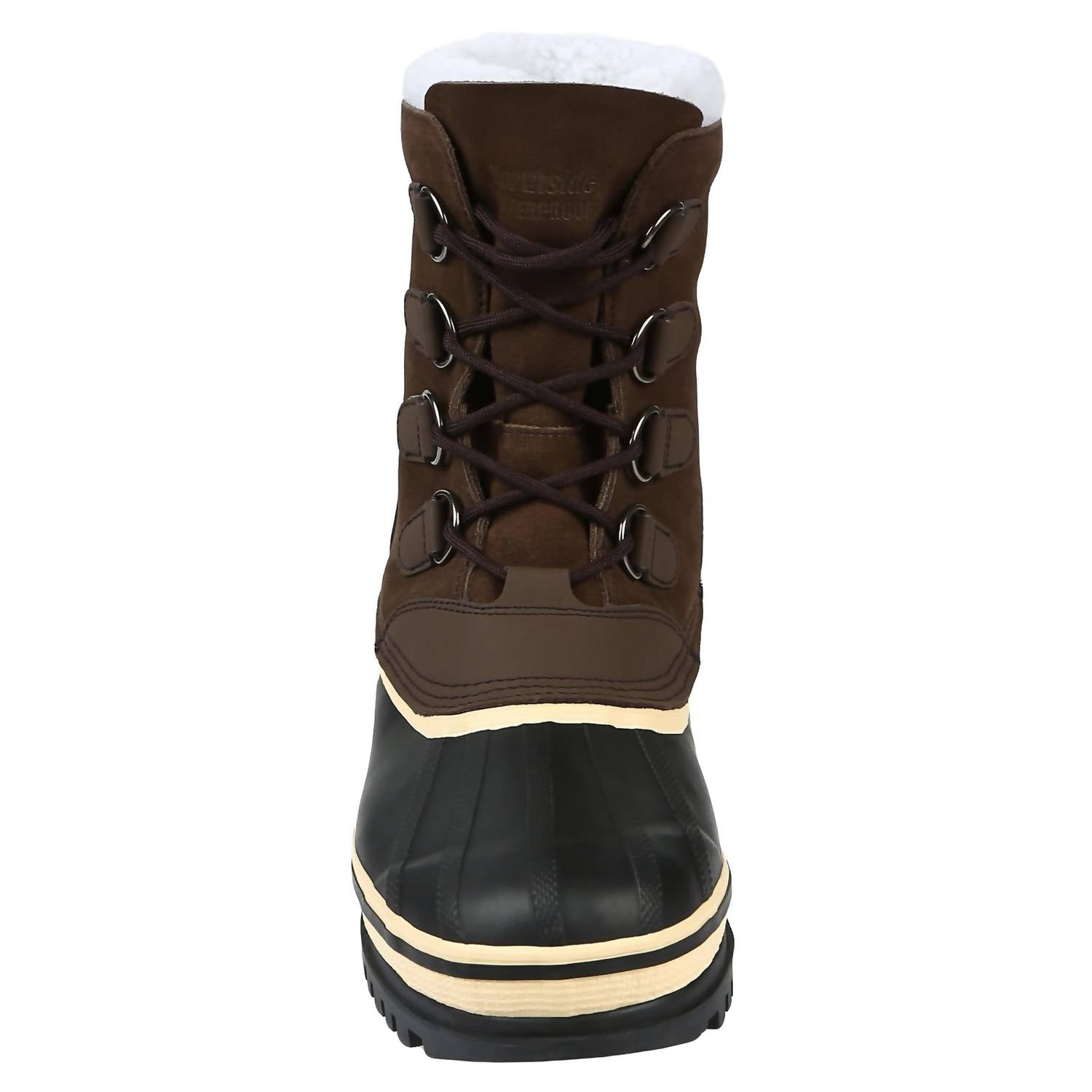Northside Men's Back Country Waterproof Snow Boots in brown - men's shoe - alternate view