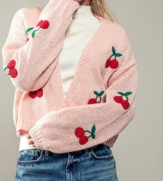 Trend:Notes - Cherry Cardigan