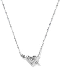 Kendra Scott - Women's Ari Heart Arrow Short Pendant Necklace
