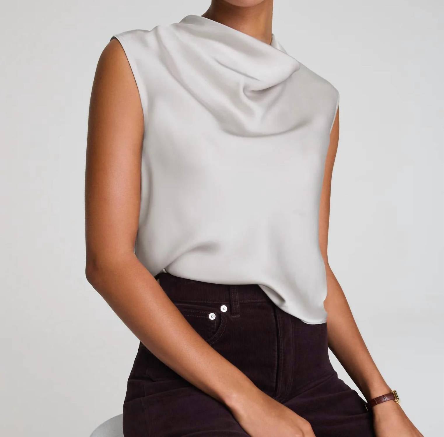 Spanx - Sleeveless Cowl Neck Top