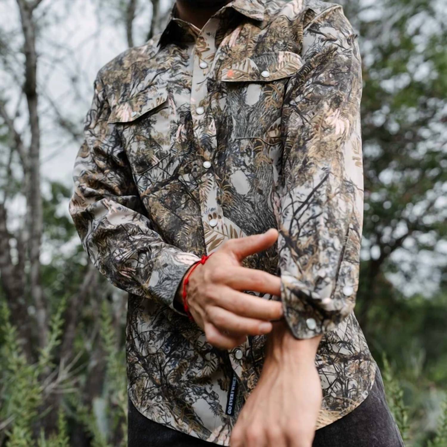 Raised By Coyotes - Men's Mesquite Pearl Snap Shirt