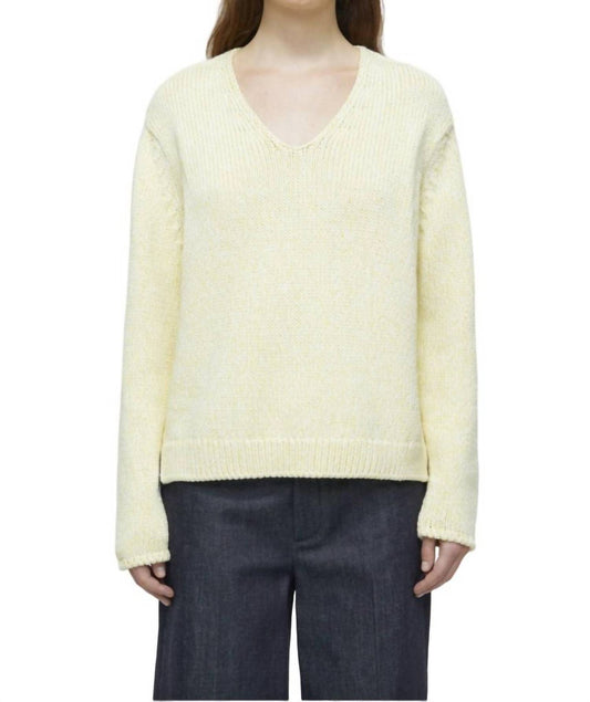 Closed - Open V-Neck Longsleeve Jumper