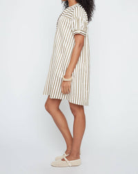 Renuar - Coastal Cabana Stripe Mini Dress